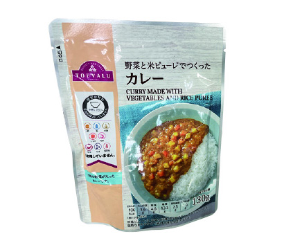 【緊張を少しでも軽く。おやつや栄養食が安心を】カレー 130g 192円