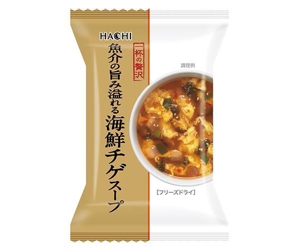 凍結乾燥食品特集：ハチ食品　新参入で海鮮チゲスープ