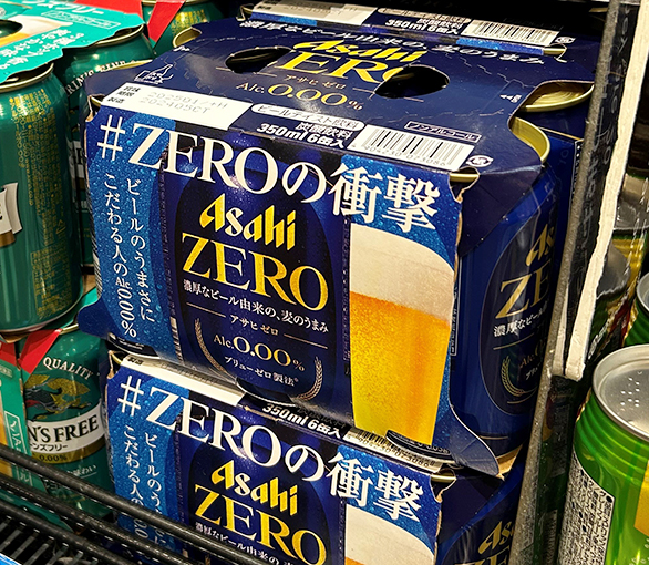 アサヒビール、「アサヒゼロ」の年間目標を再修正