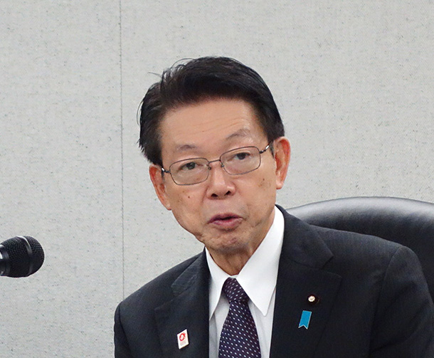 【速報】経産相・武藤新大臣　物流システム革新へ取組み強化