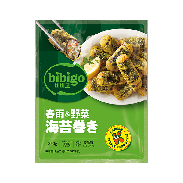 bibigo　＜春雨＆野菜海苔巻き＞（CJ　FOODS　JAPAN）2024…