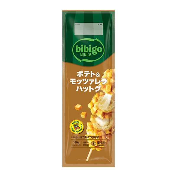 bibigo　＜ポテト＆モッツァレラハットグ＞（CJ　FOODS　JAPAN…