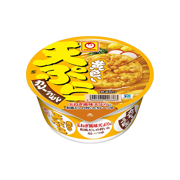 マルちゃん　黄色い天ぷらカレーうどん（東洋水産）2024年10月28日発売