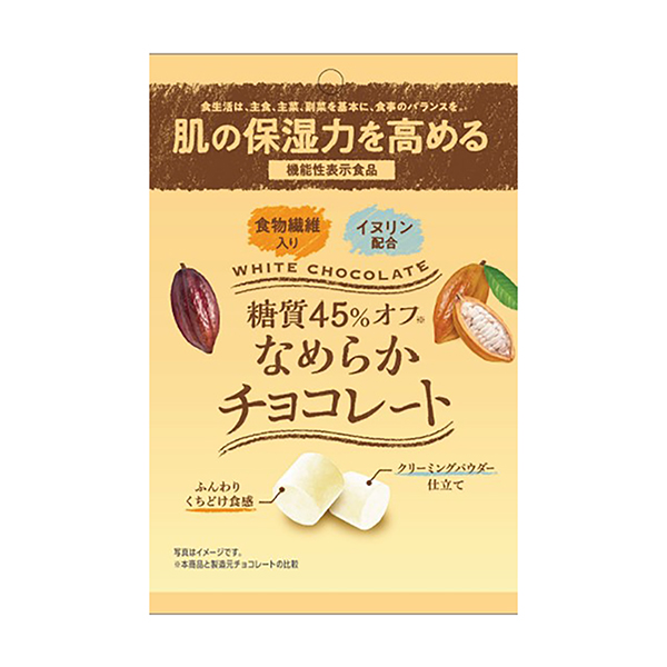 糖質45％オフなめらかチョコレート　＜ホワイト＞（クリート）2024年10月…