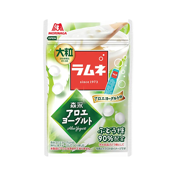 大粒ラムネ＜アロエヨーグルト味＞（森永製菓）2024年10月22日発売