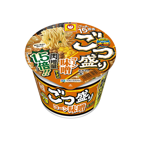 マルちゃん　ごつ盛り　＜コーン味噌ラーメン　肉増量1.5倍＞（東洋水産）20…