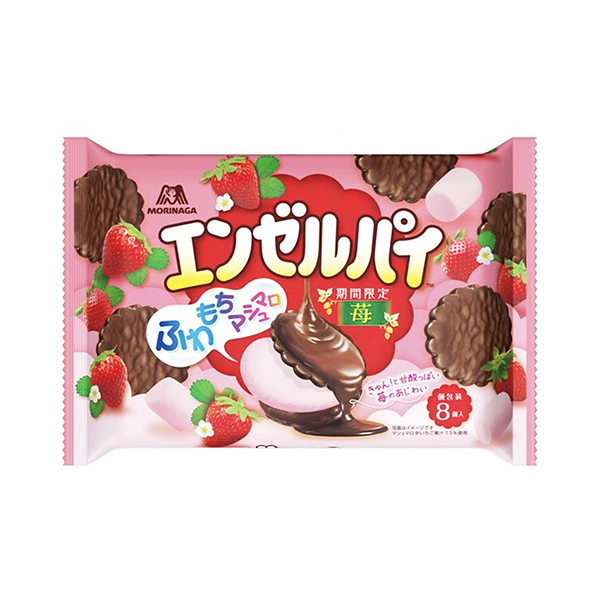 エンゼルパイ＜苺＞（森永製菓）2024年11月12日発売