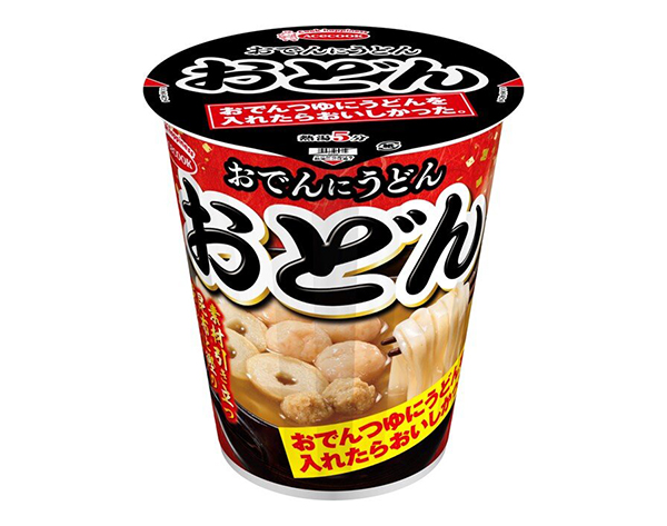 エースコック、おでんにうどん組合わせた和風麺「おどん」発売