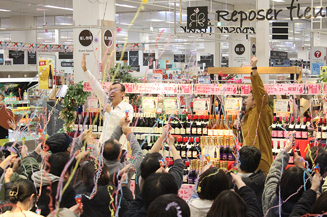 【速報】イオン仙台幸町店、「ボージョレ・ヌーヴォー」解禁