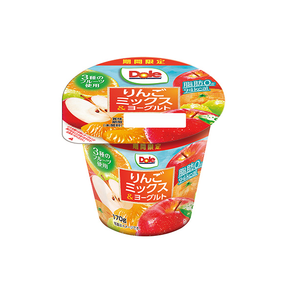 Dole　＜りんごミックス＆ヨーグルト＞（協同乳業）2024年12月2日発売