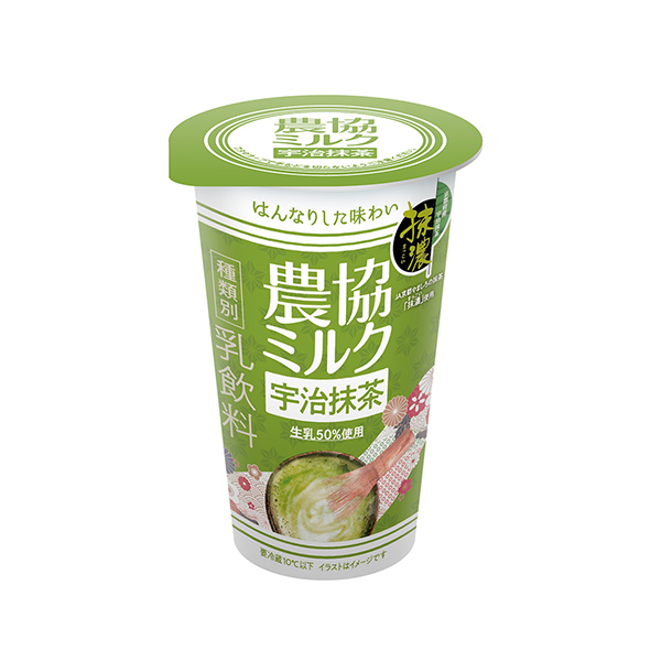 農協ミルク　＜宇治抹茶＞（協同乳業）2024年12月2日発売