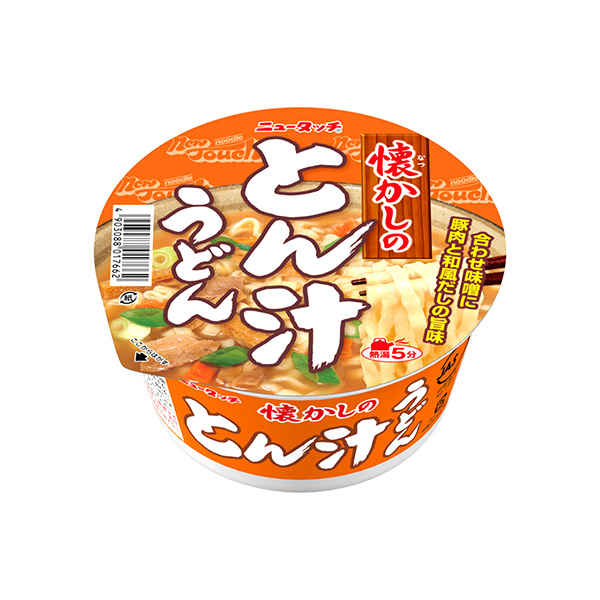 ニュータッチ　懐かしの　＜とん汁うどん＞（ヤマダイ）2024年12月9日発売