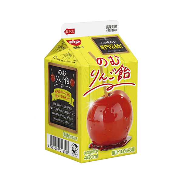 のむりんご飴（日清ヨーク）2024年12月10日発売