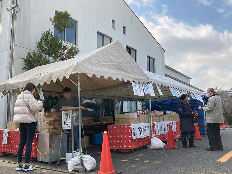 辰馬本家酒造、白鹿えびす市開催　1月9～11日本社で