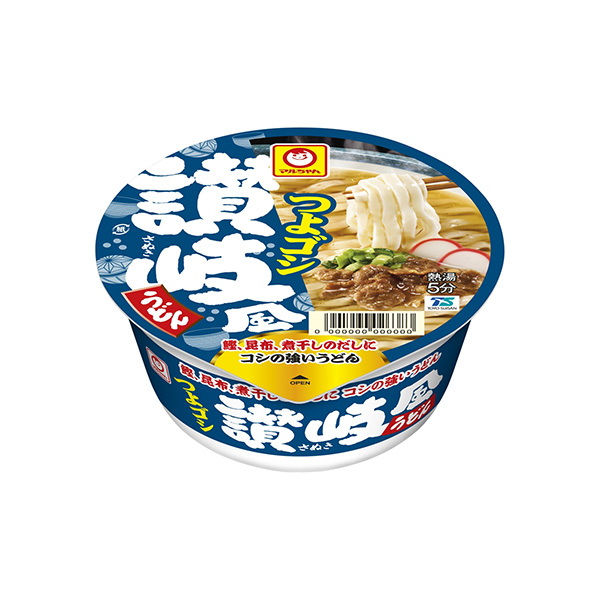 マルちゃん　つよゴシ讃岐風うどん（東洋水産）2025年1月27日発売