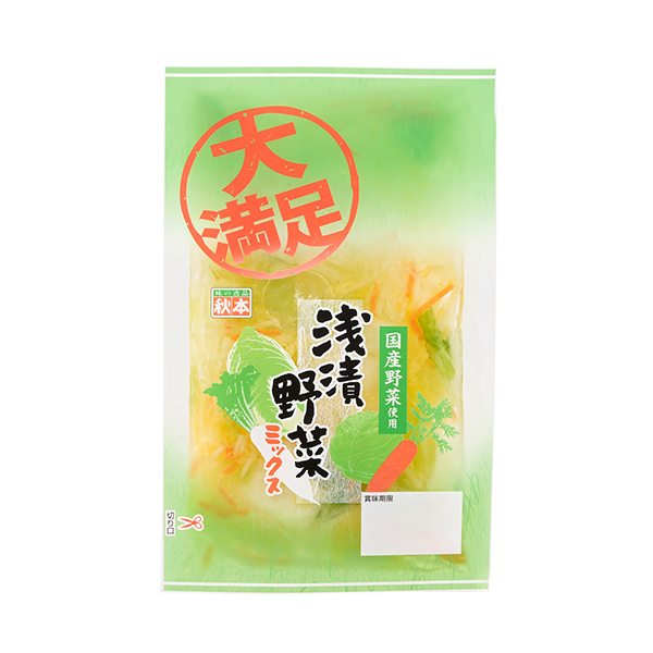 浅漬野菜ミックス大満足（秋本食品）2025年1月16日発売