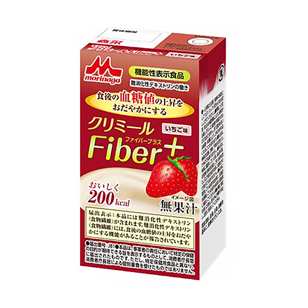 エンジョイクリミール Fiber＋（ファイバープラス）＜いちご味＞（森永乳業…