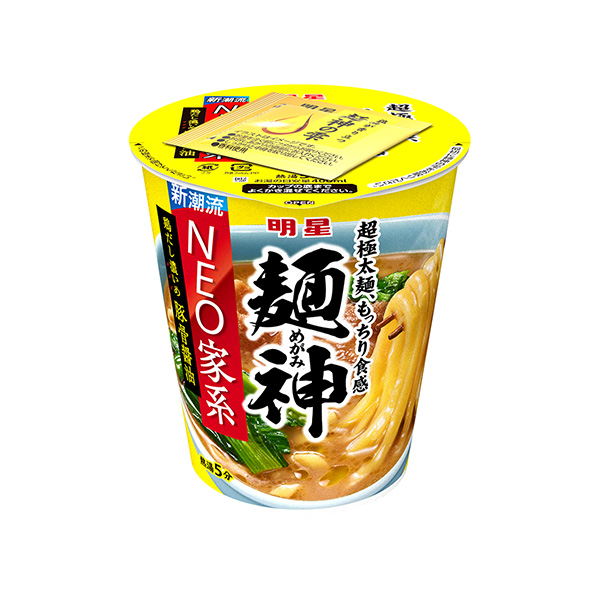 明星　麺神カップ　＜NEO　家系豚骨醤油＞（明星食品）2025年1月13日発…