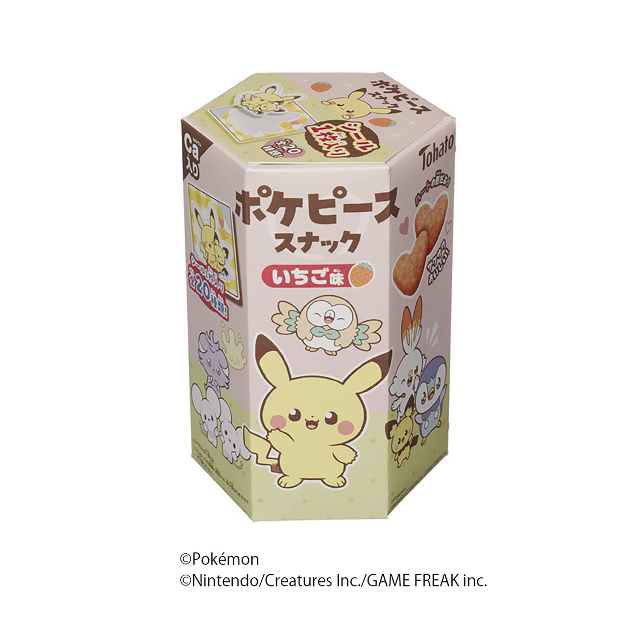 ポケピーススナック＜いちご味＞（東ハト）2025年1月6日発売