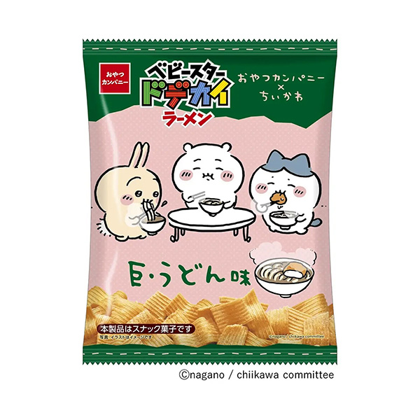 ちいかわ × おやつカンパニー　ベビースタードデカイラーメン＜巨・うどん味＞…