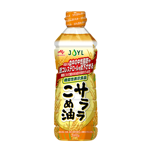 AJINOMOTO　サララこめ油（J-オイルミルズ）2025年2月20日発売