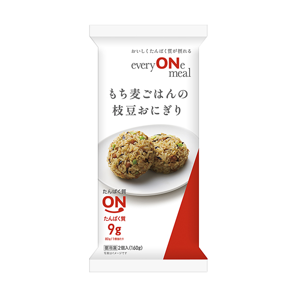 もち麦ごはんの枝豆おにぎり（ニチレイフーズ）2025年3月発売