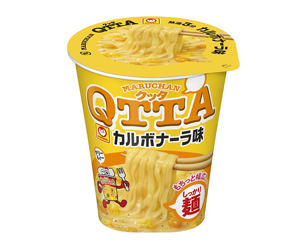 東洋水産、「QTTA」にカルボナーラ味