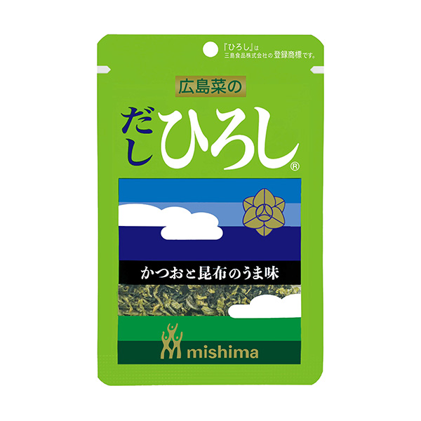 三島食品、「だし　ひろし」登場　広島菜さらなる普及へ