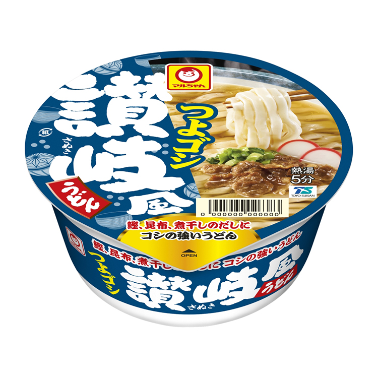 東洋水産、麺の食感楽しむ2商品発売　ご当地うどんイメージ