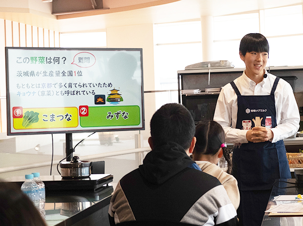 雪印メグミルク・カスミ・茨城県、つくば市で親子料理教室　チーズ活用で栄養学ぶ