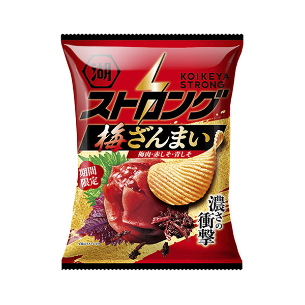 湖池屋ストロング　＜梅ざんまい＞（湖池屋）2025年1月13日発売