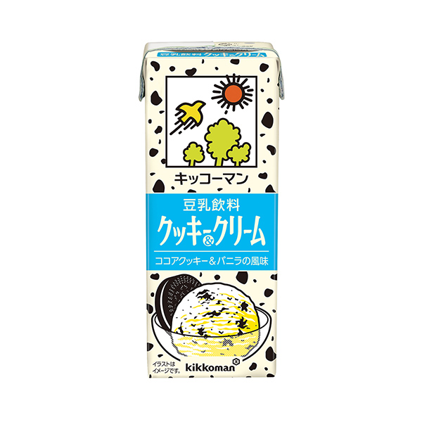 豆乳飲料　＜クッキー＆クリーム＞（キッコーマンソイフーズ）2025年2月17…