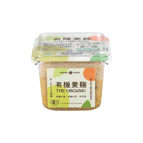 THE　ORGANIC＜有機麦麹＞（ひかり味噌）2025年3月1日発売