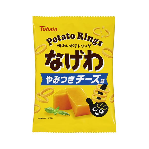 なげわ　＜やみつきチーズ味＞（東ハト）2025年2月3日発売