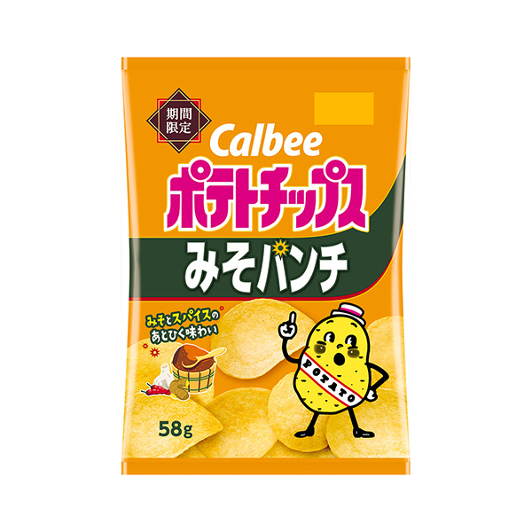 ポテトチップス　＜みそパンチ＞（カルビー）2025年2月3日発売