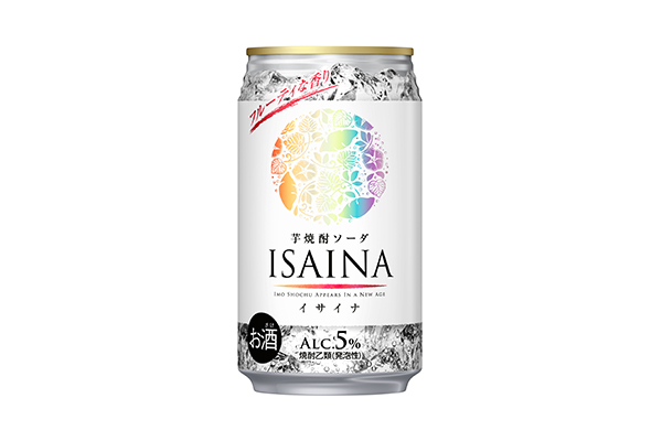 宝酒造、「ISAINA」芋焼酎ソーダ発売