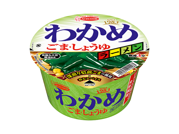 即席麺特集：エースコック　「わかめ」育成強力に　「福福彩菜」の浸透図る