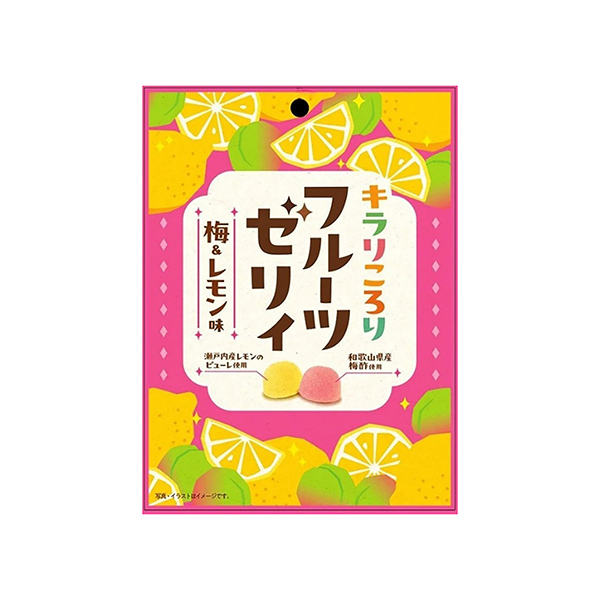 キラリころりフルーツゼリィ＜梅＆レモン味＞（クリート）2025年3月3日発売