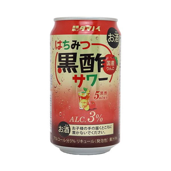 はちみつ黒酢サワー（タマノイ酢）2025年3月1日発売