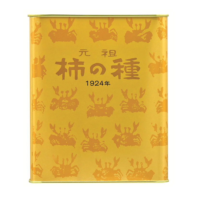 浪花屋製菓、元祖柿の種100周年記念缶発売