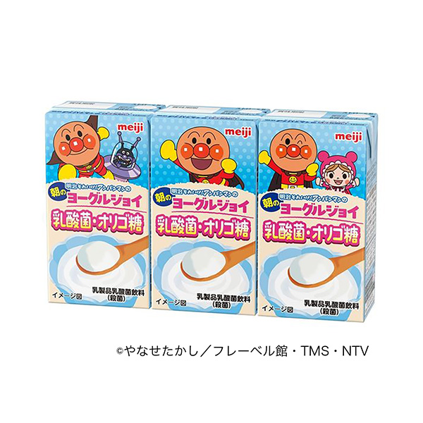 明治それいけ！アンパンマンの朝のヨーグルジョイ　＜乳酸菌・オリゴ糖＞（明治）…