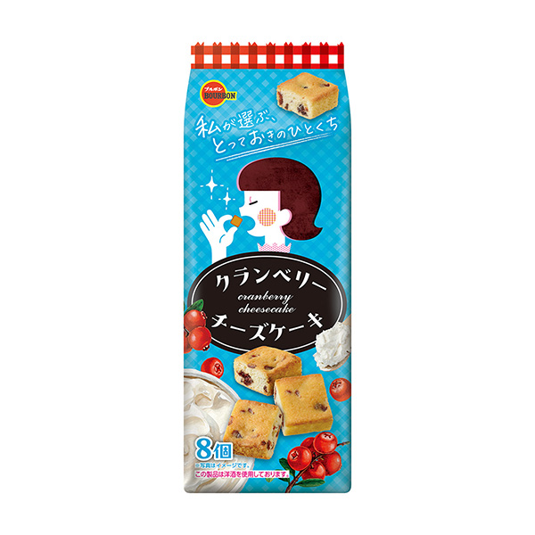 クランベリーチーズケーキ（ブルボン）2025年4月15日発売