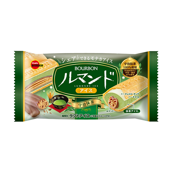 ルマンドアイス＜宇治抹茶＞（ブルボン）2025年4月21日発売
