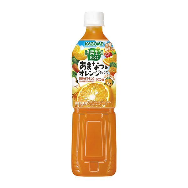 野菜生活 100　＜あまなつ&オレンジミックス＞（カゴメ）2025年…
