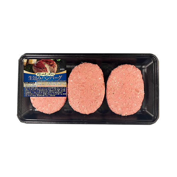 クリームチーズ入り生包みハンバーグ（伊藤ハム）2025年3月24日発売