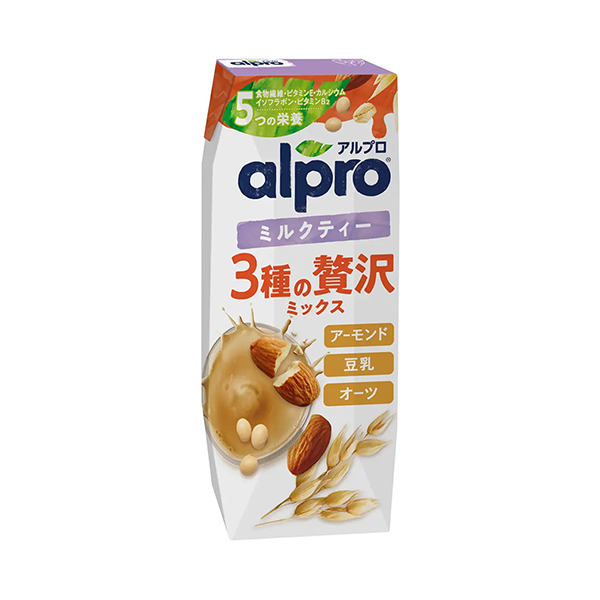 Alpro（アルプロ） 3種の贅沢ミックス　＜ミルクティー＞（ダノンジャパン…