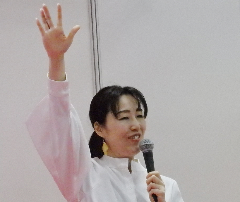 FABEXセミナー：お菓子勉強家・松林千宏氏、お菓子は楽しいもの