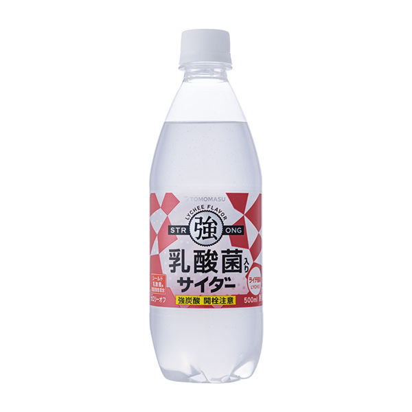乳酸菌入りサイダ ー（友桝飲料）2025年3月15日発売