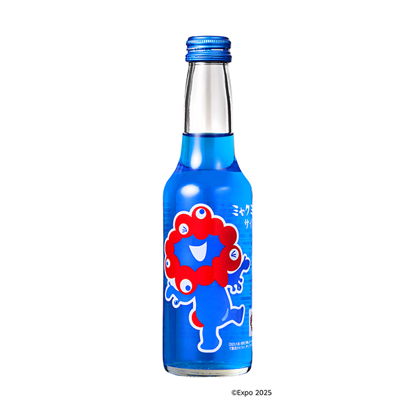 ミャクミャクサイダー（トンボ飲料）2025年4月1日発売