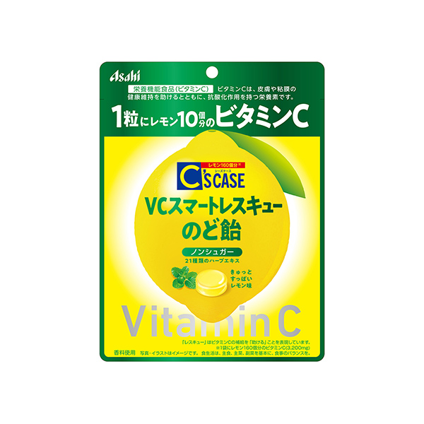 シーズケース 　＜VCスマートレスキューのど飴󠄀＞（アサヒグループ食品）20…